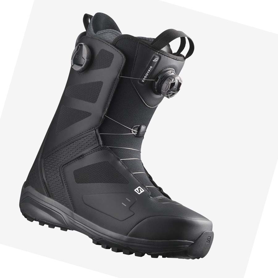 Salomon DIALOGUE DUAL BOA Síbakancs Férfi Fekete | HU 2755BEX